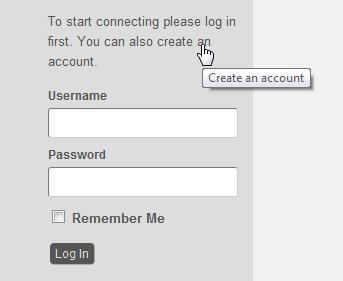 Registrering af bruger