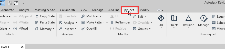 Tips #119 – pyRevit (Plugin)